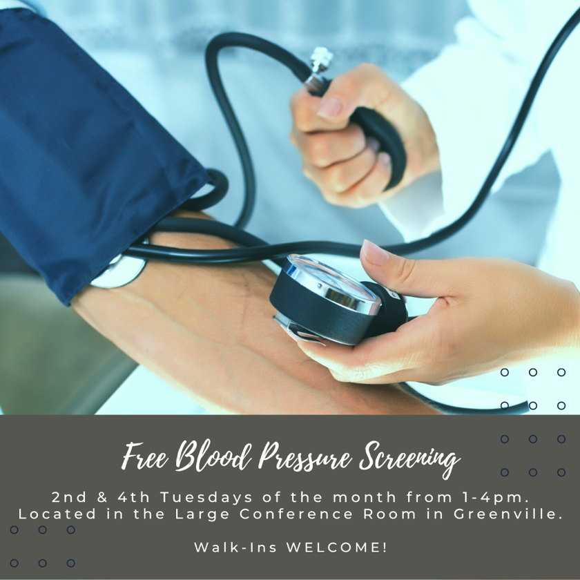 Examen de presión arterial gratuito